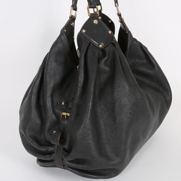 ✨LIKE NEW✨ black leather Louis Vuitton mahina XL - Picture 14 of 14